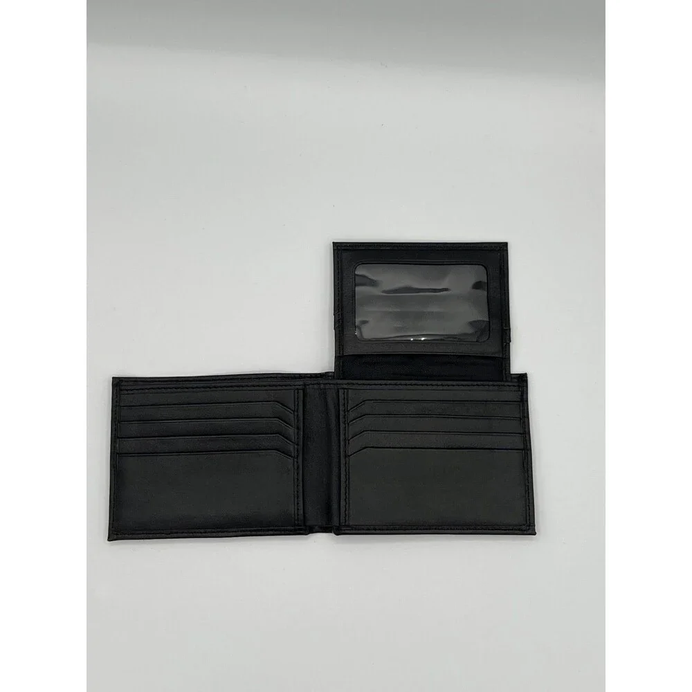 Kenneth Cole REACTION Men's RFID Protection Leather Bifold Wallet Black